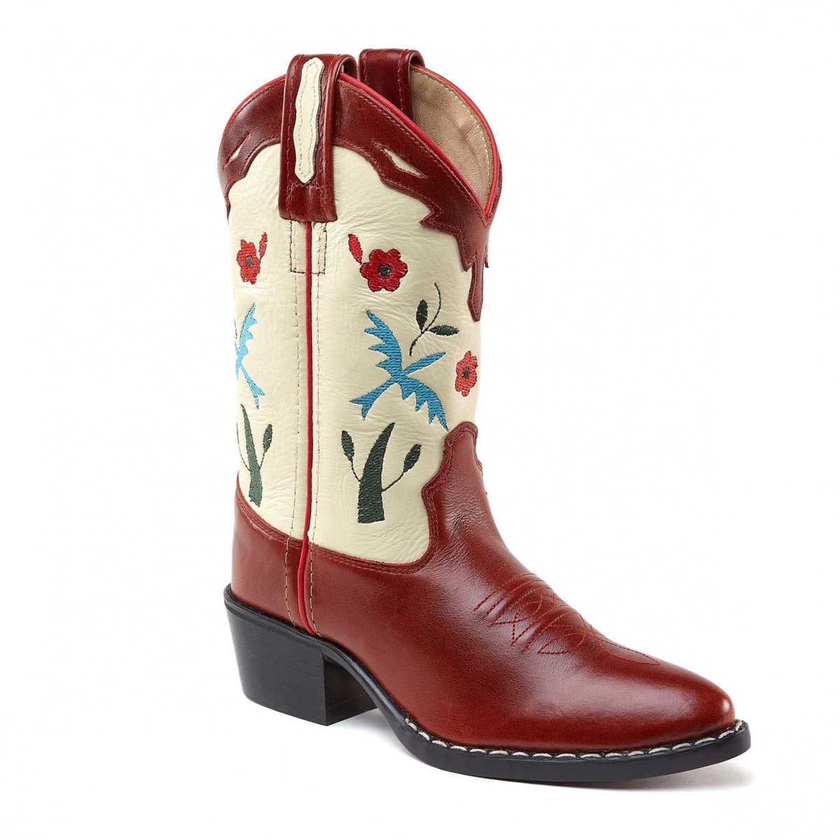 Bootstock Bluebird Red Cowboylaarzen - Kinderen - Rood - Leer