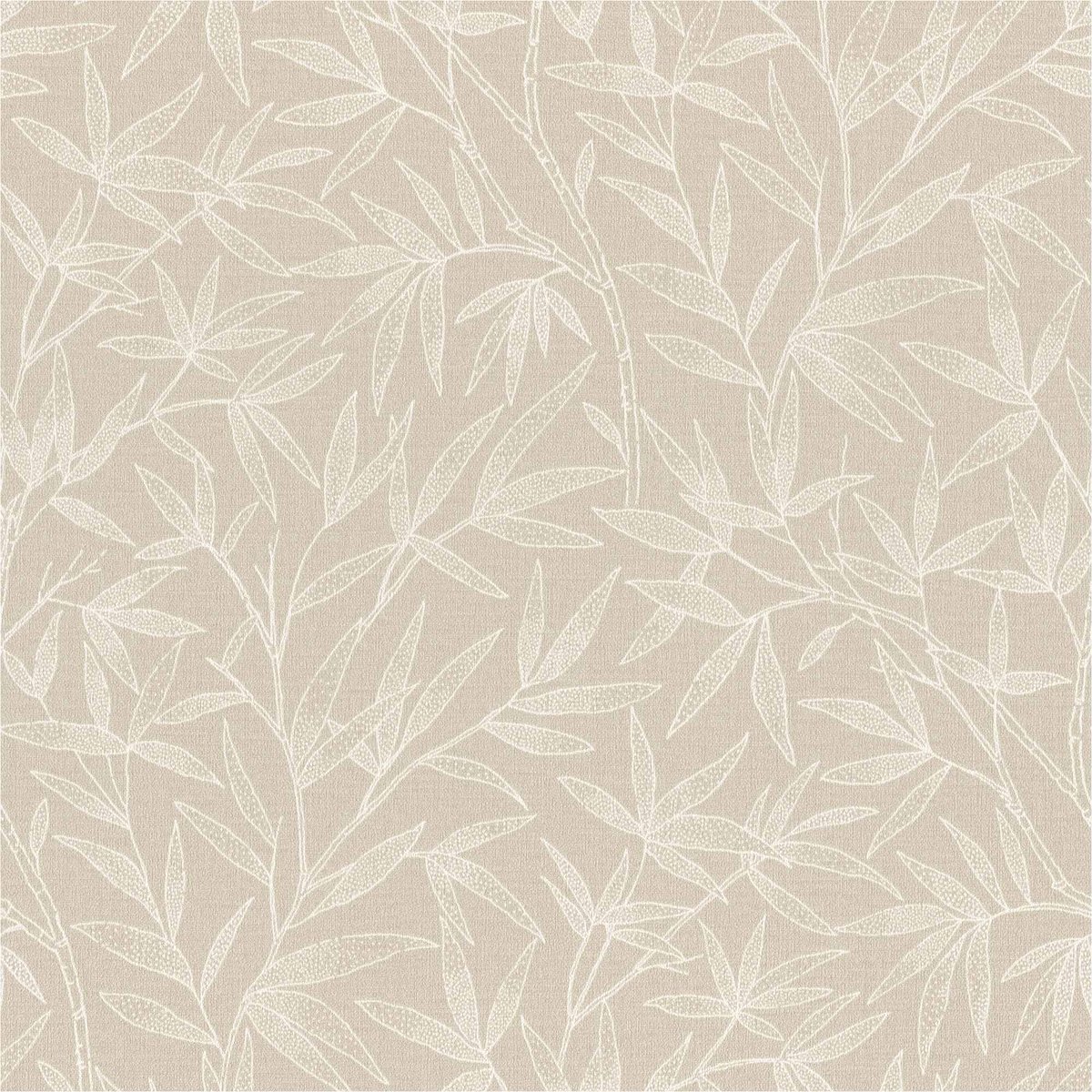 Vliesbehang 554847 bamboetakken botanisch beige Liverna Rasch