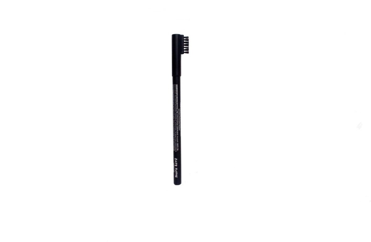 Easy Paris Cosmetics - Oogpotlood - Wenkbrauwpotlood - Extra Waterproof - Met kammetje - Zwart - 1 Stuks