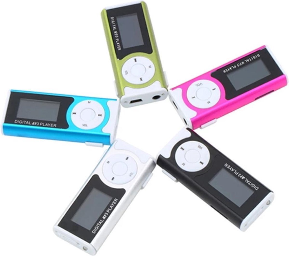 Ulanax - MP3-Speler en -recorder - Met zaklamp - SD-kaart max. 32GB