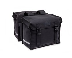 New Looxs ® Double Pannier Camping - Dubbele Fietstas - Geschikt voor Elektrische Fietsen – 66 Liter – Zwart