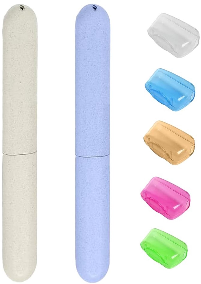 Solidchoice - Tandenborstelhoes en Opbergdozen Set, 7-delig