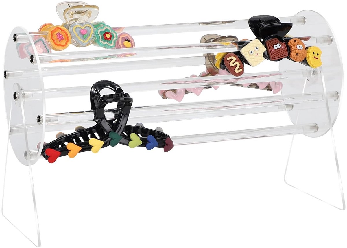 Solidchoice - 360° Rotatable Claw Clip Organiser voor Haaraccessoires