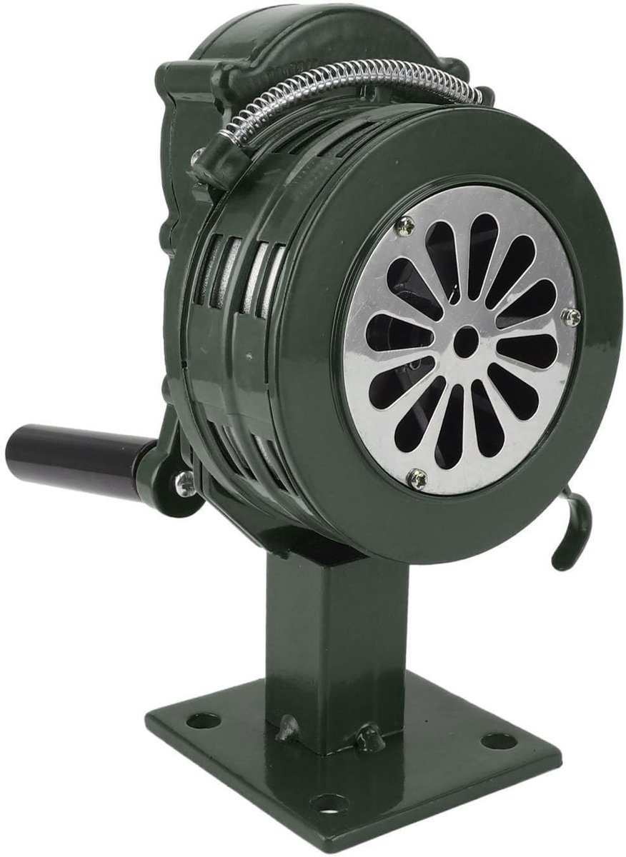 Solidchoice - Handbediende Sirene met 110dB Alarm voor Noodsituaties
