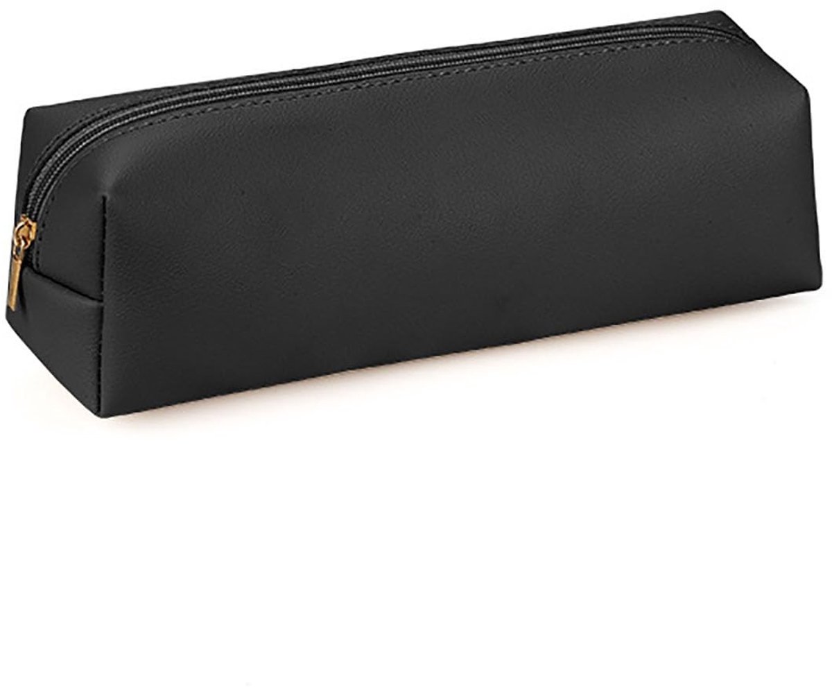 Solidchoice - Zwart Lederen Pennenhouder voor School en Kantoor