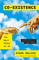Boekcover met de titel CO-EXISTENCE, een citaat van Angela Duckworth en de tekst "The Next Phase of AI" door Ethan Mollick.