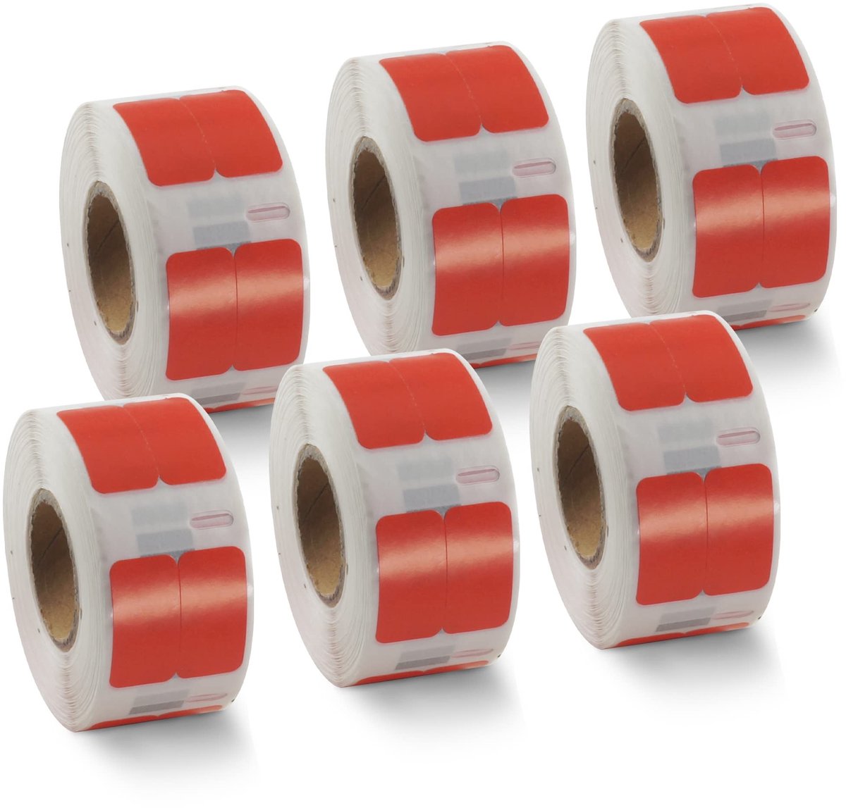 Solidchoice - 6 Rollen Multifunctionele Labels - Geschikt voor 11353