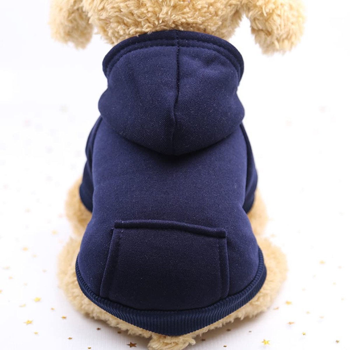 Solidchoice - Draagbare Hond Hoodie voor Herfst en Winter met Zakjes