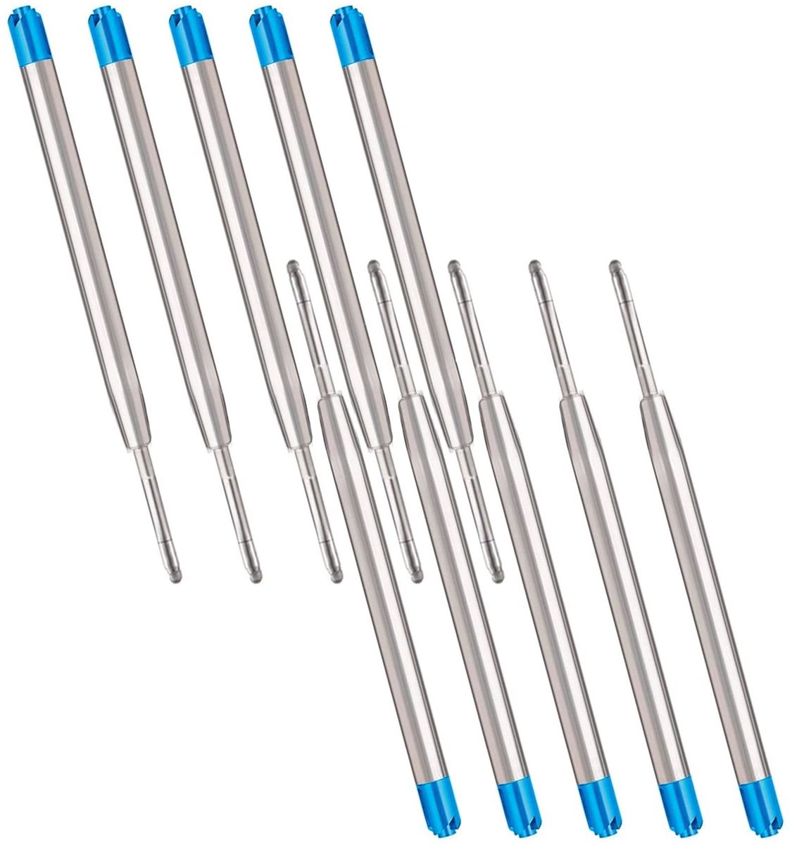 Solidchoice - Set van 10 Vervangingsmines voor Parker Stiften