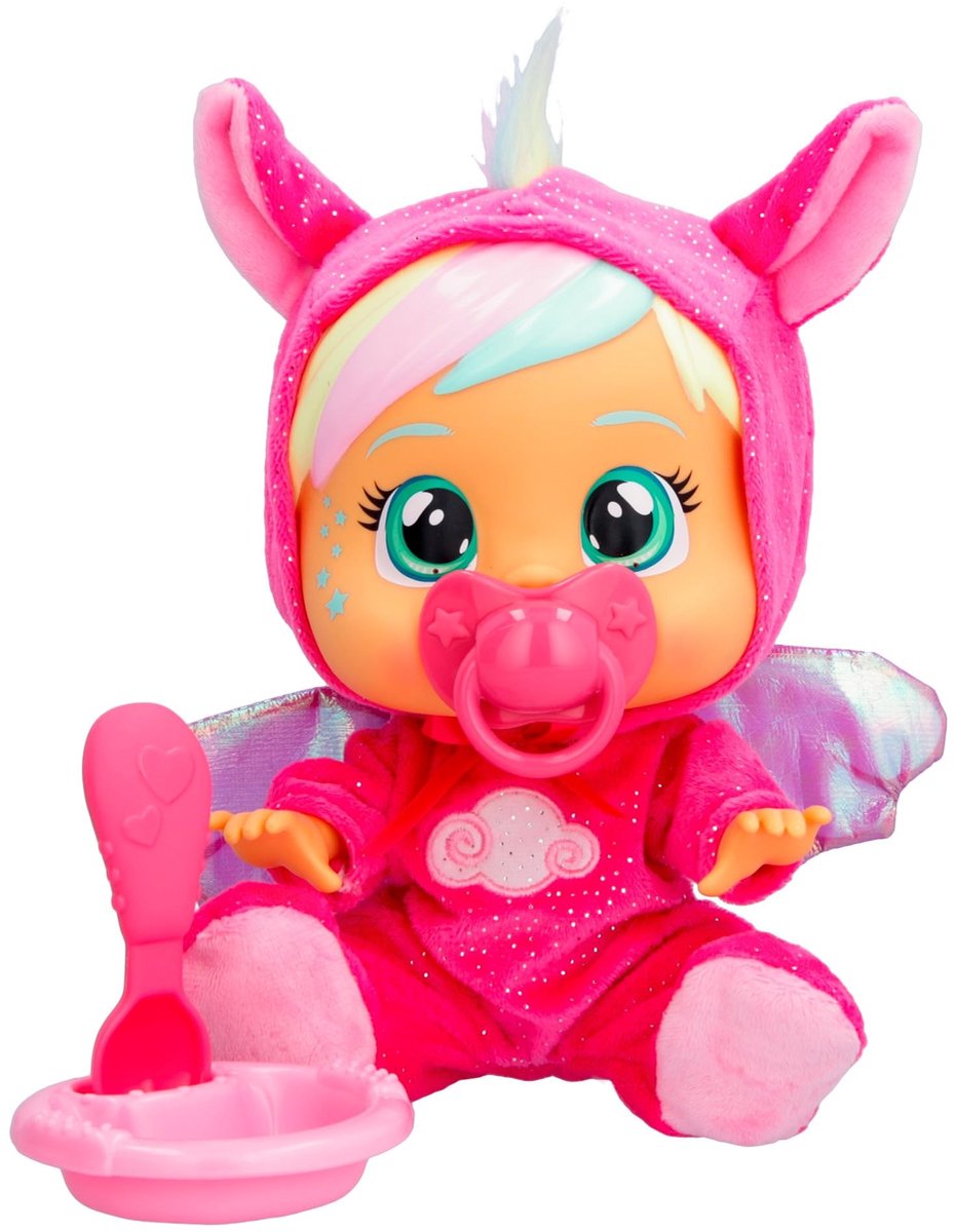 Solidchoice - Huilende Baby Pop met Interactief Speelpatroon voor Kinderen