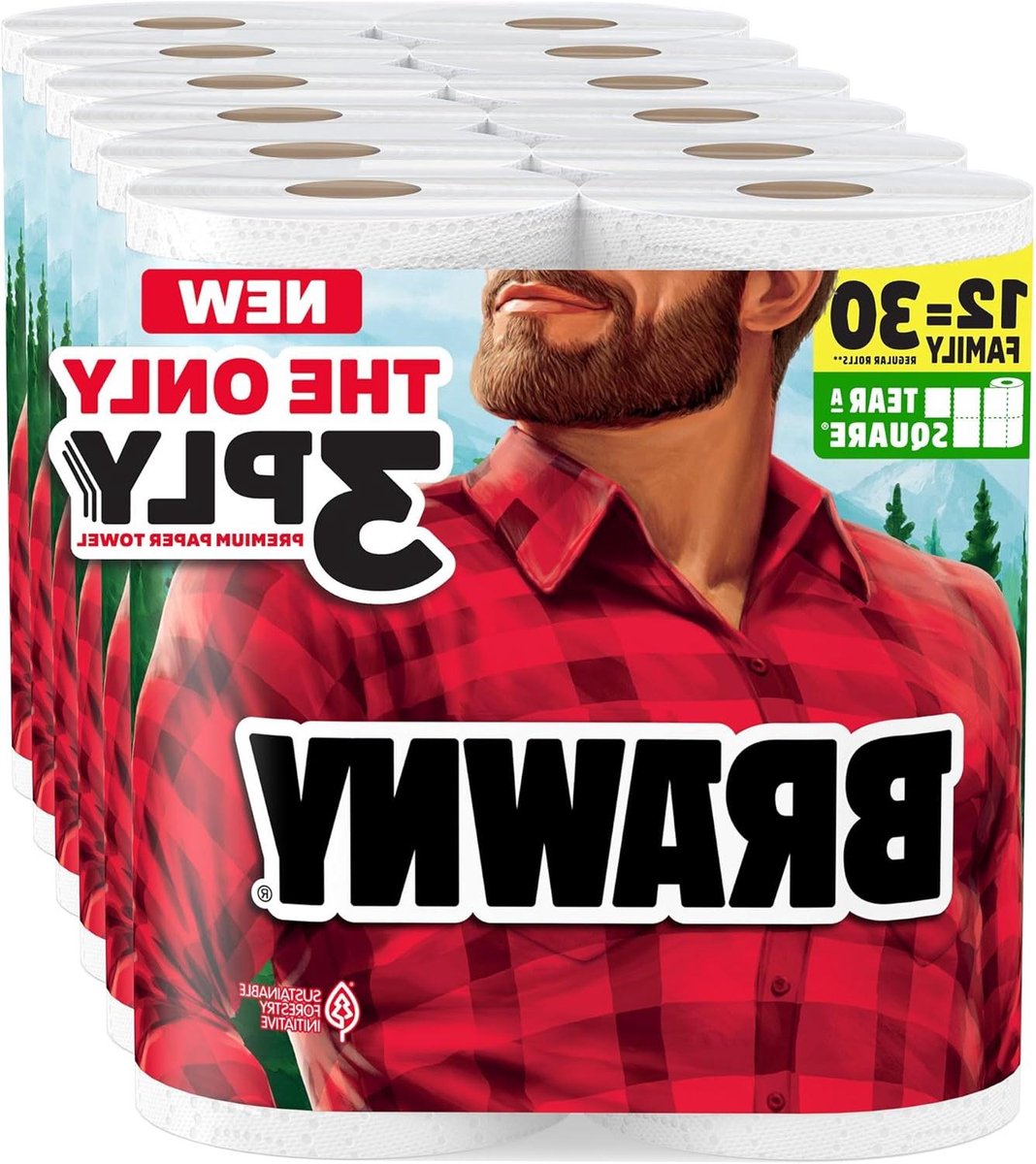 Papieren Handdoeken - Keukenrol - Huishoudelijke Klusjes - Aanpasbare Vel Grootte - 12 XL Rollen - Wit