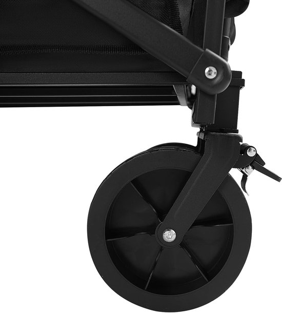 Opvouwbare All-Terrain Bolderkar met Brede Banden en Remmen - 115 kg Draagvermogen van LifeGoods — afbeelding 3