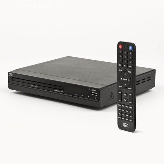 Mini DVD-speler - Full HD speler - Films Kijken - Staand Apparaat - Compact Formaat - Zwart — afbeelding 3