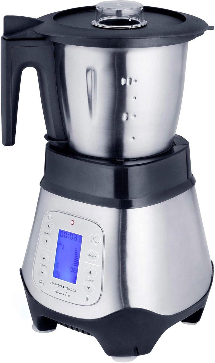 Keukenmachine - Keukenrobot - Koken en bakken - 1100 Watt vermogen - 2 Liter kom - Zwart