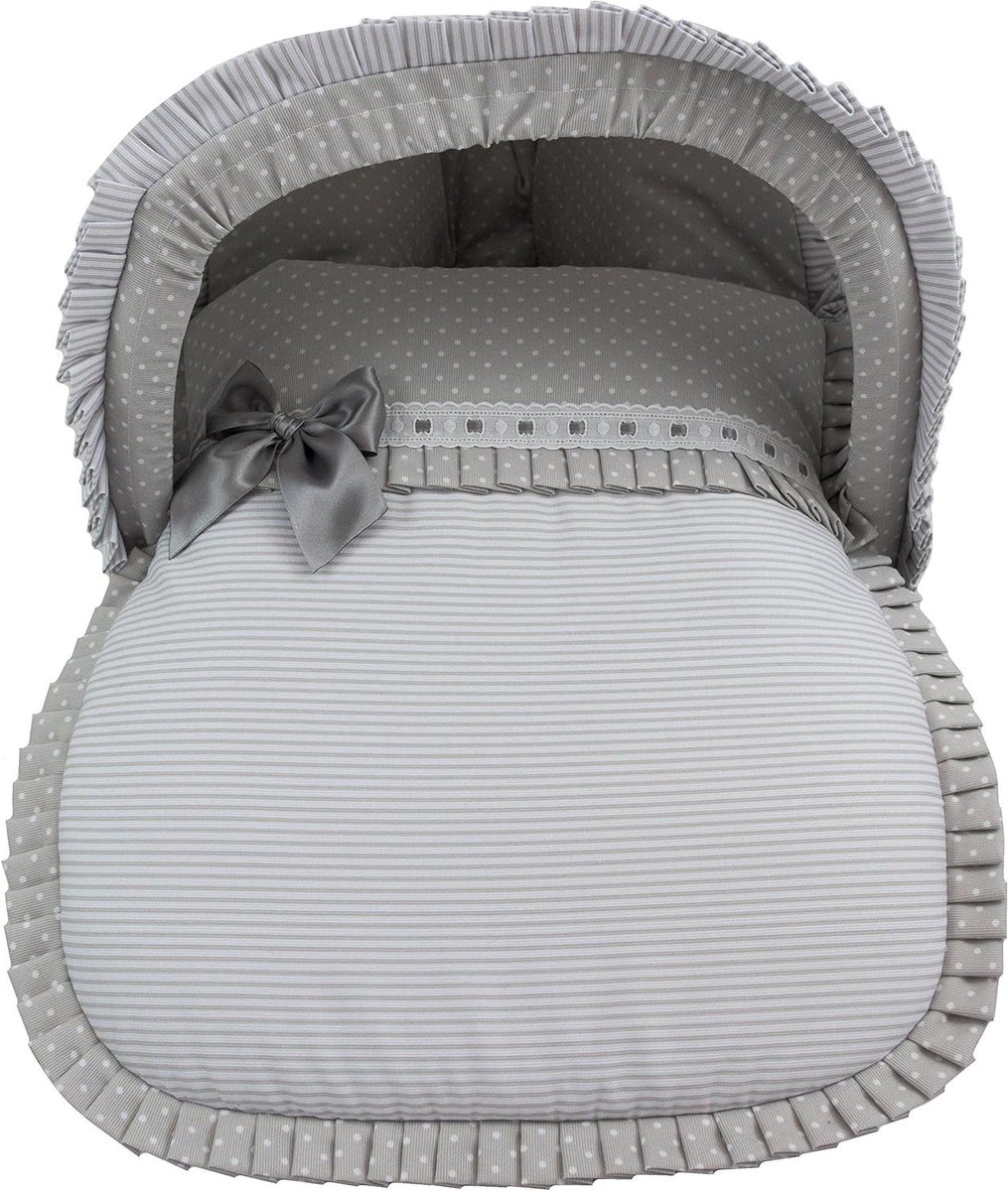 Universele Voetenzak - Autostoel Dekje - Baby Warm Houden - Afneembaar Deksel - 17 x 51 cm - Verona Grijs