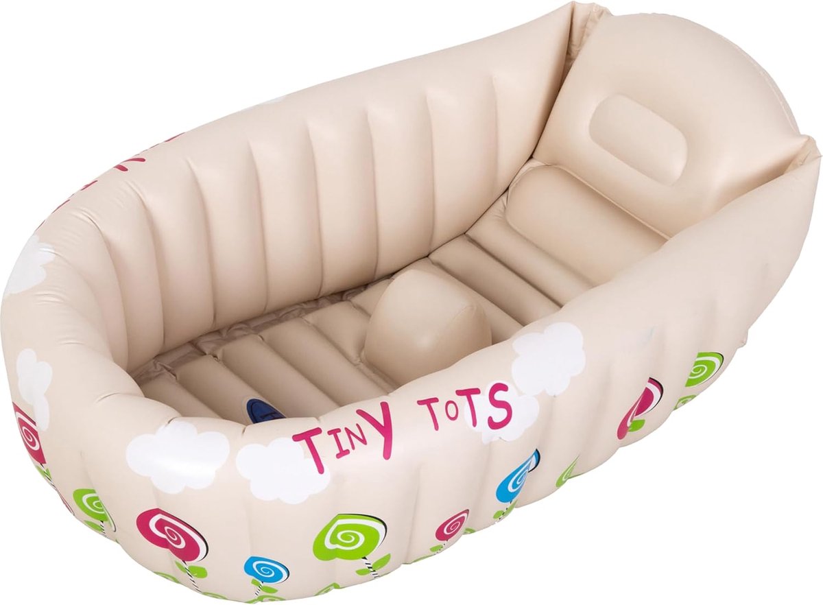 Thijox - Opblaasbaar Kinderzwembad Veelkleurig 17118 | Ideaal voor Tuin, Feest, Camping | Ruimte voor Vriendjes | Waterpret voor Kinderen