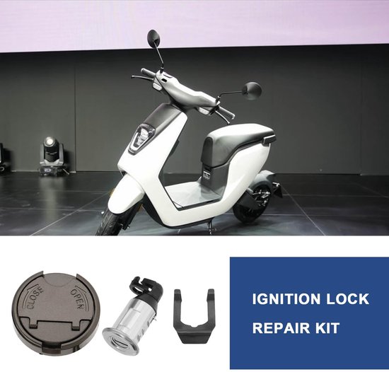Dailygoods- Ontstekingsschakelaar Set - 5-pins Plug - Inclusief 2 Sleutels - Geschikt voor Buffalo Silver/Scooters - Metaal/Kunststof - Reserve Koelkast - Scooter Sleutelset van Dailygoods — afbeelding 4