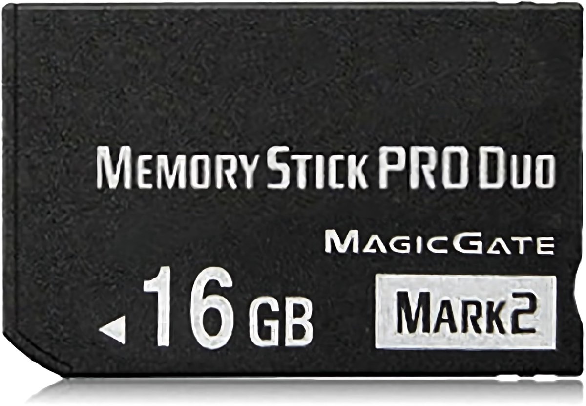 Inovra- Geheugenkaart 16 GB - Memory Stick PRO - Geheugenkaart voor camera - Geheugenkaart voor SLR - Geheugenkaart voor PSP - Tot 30MB/s lees-/schrijfsnelheid - Flashgeheugen