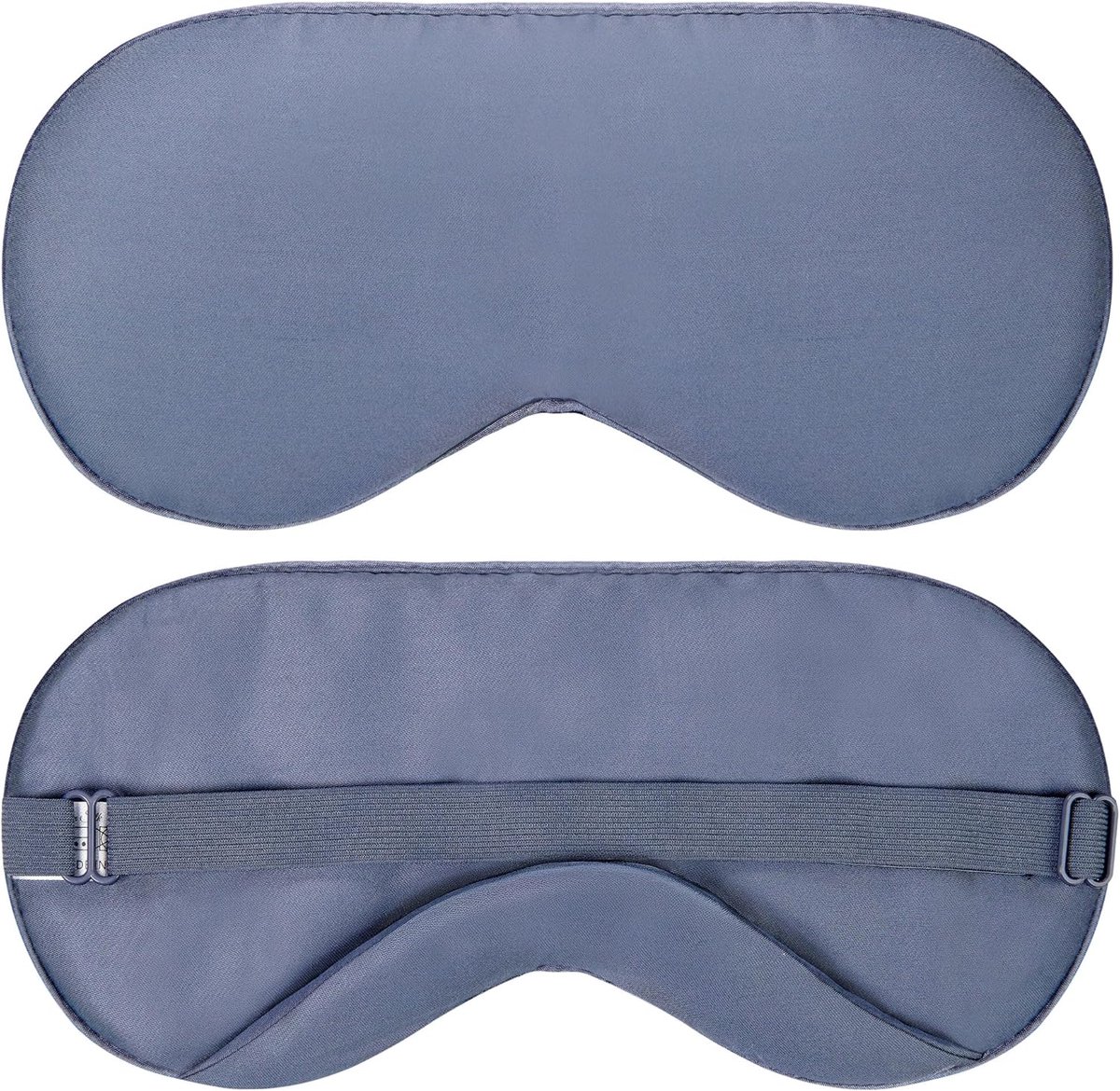 Vegan Silk - Slaapmasker - Marinegrijs, 100% viscose afgeleid van bamboe - ShopVlot