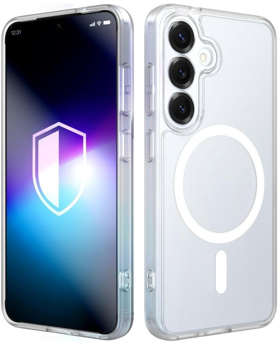 3MK Misty MagCase Hoesje voor Samsung Galaxy S25 Wit