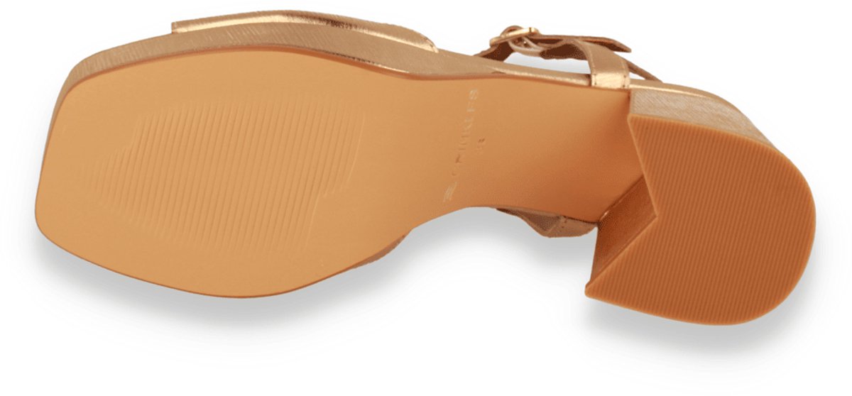 Crinkles Dames Sandaal | Goud | Maat: 41