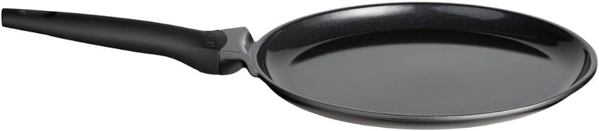 Crepepan Pannenkoekenpan - Keramische Pan - Heerlijke Pannenkoeken Bakken - PFAS-vrije Antiaanbaklaag - Ø 28 cm - Zwart