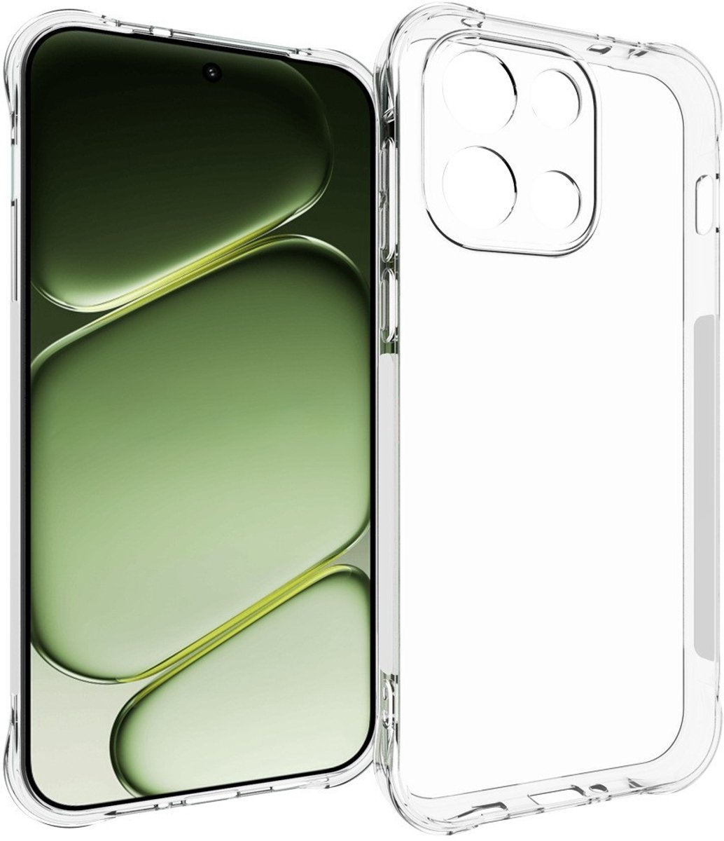 Coverup Hoesje - Geschikt voor OnePlus Nord 6 Hoesje - Coverup TPU Back Cover met AirBag Corners - Transparant
