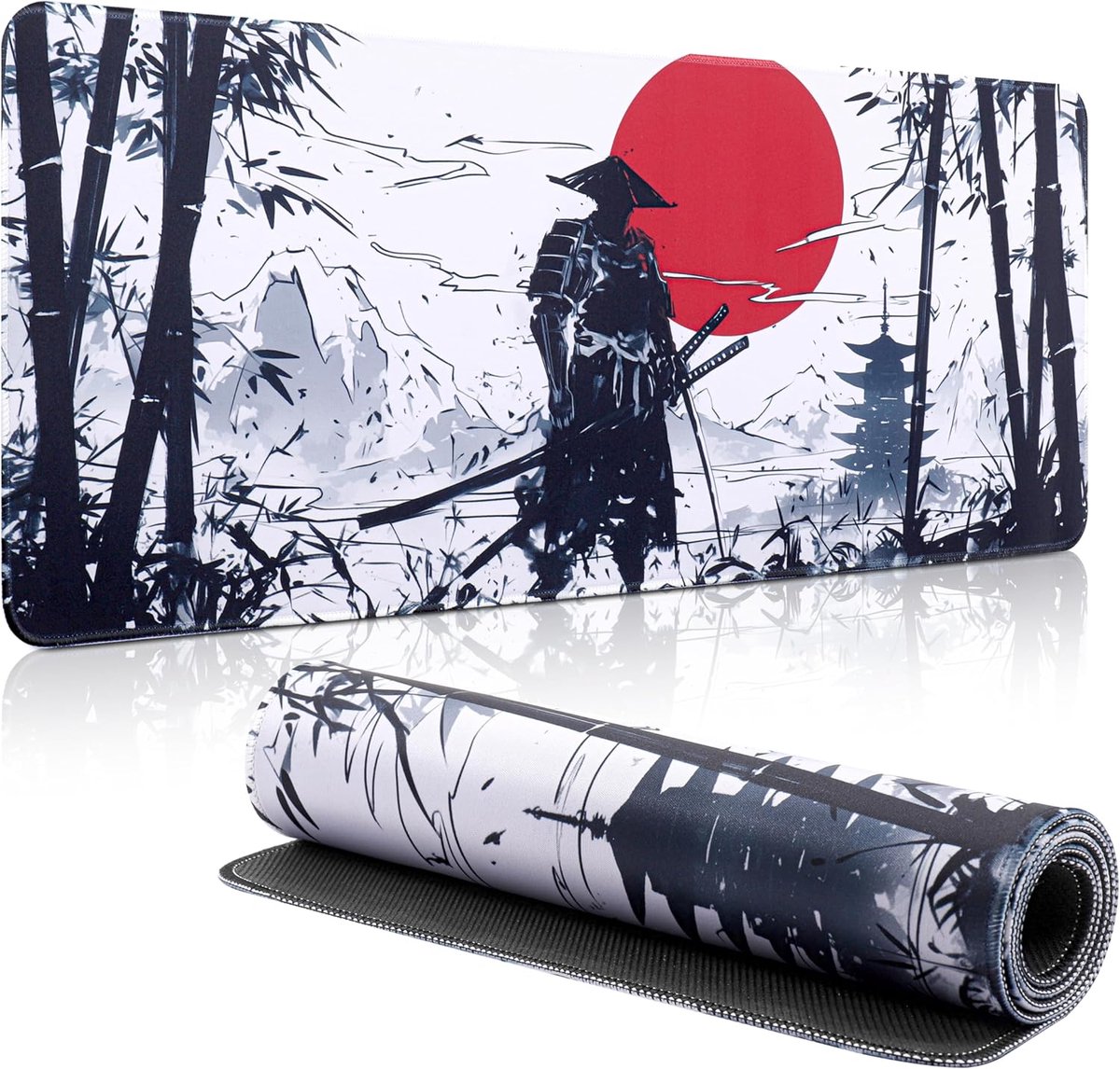 Thijox - Gaming-muismat XXL 800 x 300 mm, Groot en Antislip, Verbeterde Precisie en Snelheid voor PC Gamers, Ideaal voor E-sports en Thuisgebruik