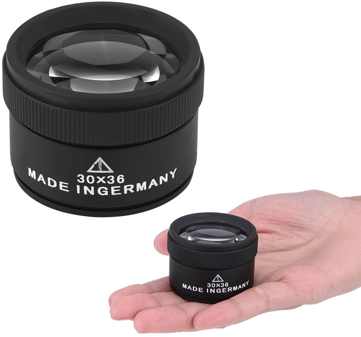 Dailygoods- Loep 30x Vergroting - Vergrootglas - Draagbaar - Stevig - Duurzaam - Kristalhelder