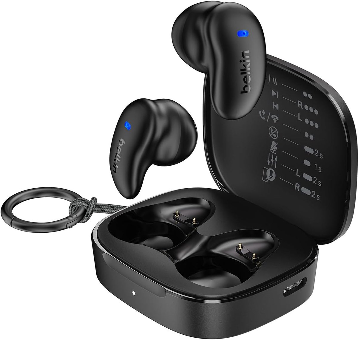 Thijox - Draadloze Oordopjes voor Slapen en Sporten, Comfortabele Bluetooth 6.0 Oortjes, 26 Uur Batterij, IPX4 Waterbestendig, Lichte Oortjes voor Zij