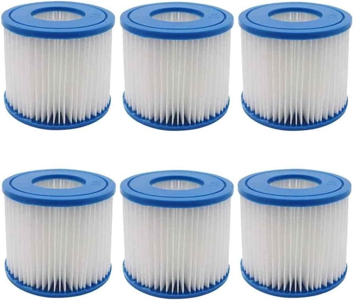 Dailygoods- Filtercartridge Geplooid - Vervangingsfilter - Hot Tub - Bestway - Lay-Z-Spa - Duurzaam en Wasbaar - Zwembadfilter
