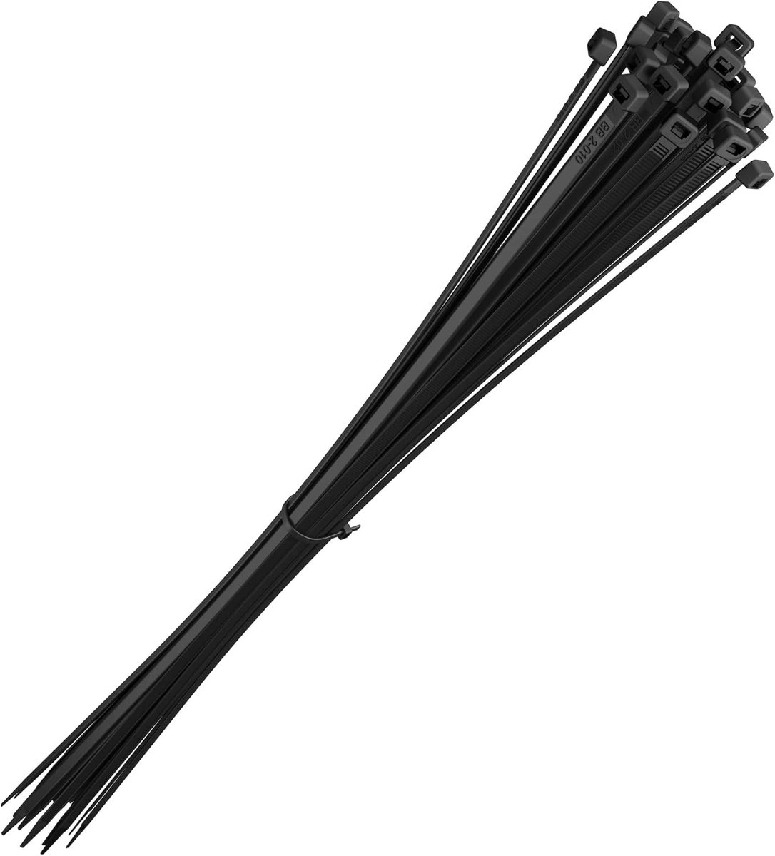 Thijox - Kabelbinders Extra Lang 750mm x 7,6mm - Zwart - Professionele UV-bestendige Nylon Tie Wraps voor Zwaar Gebruik - 25 Stuks voor Tuin, Klussen,