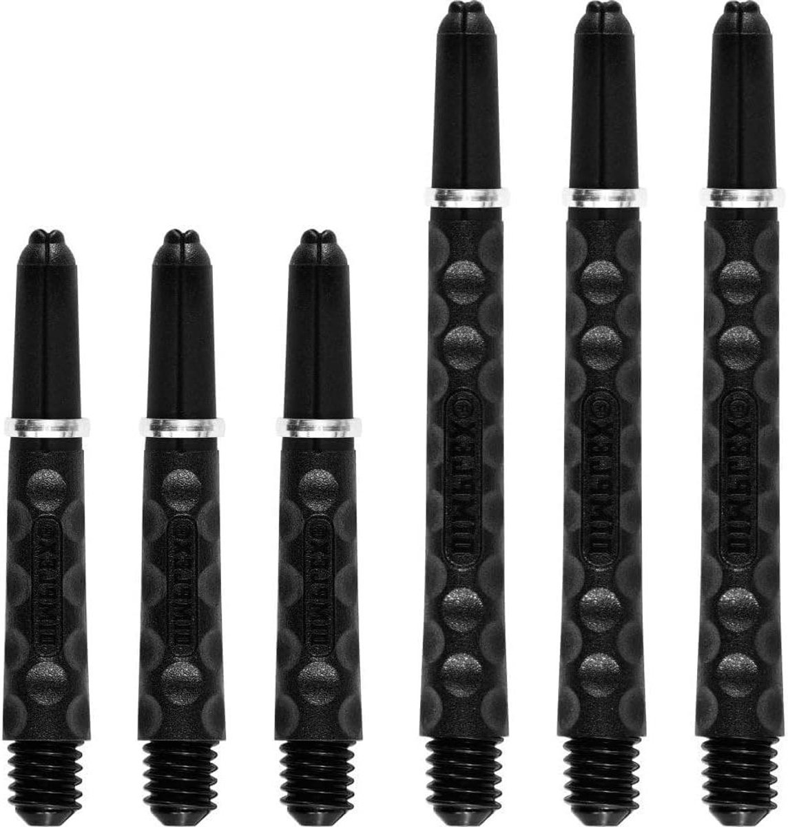 Dart Pijlen Staven - Dart Accessoires - Precisie Werpen - Golfbal Aerodynamica - 34 mm Lengte - Zwart