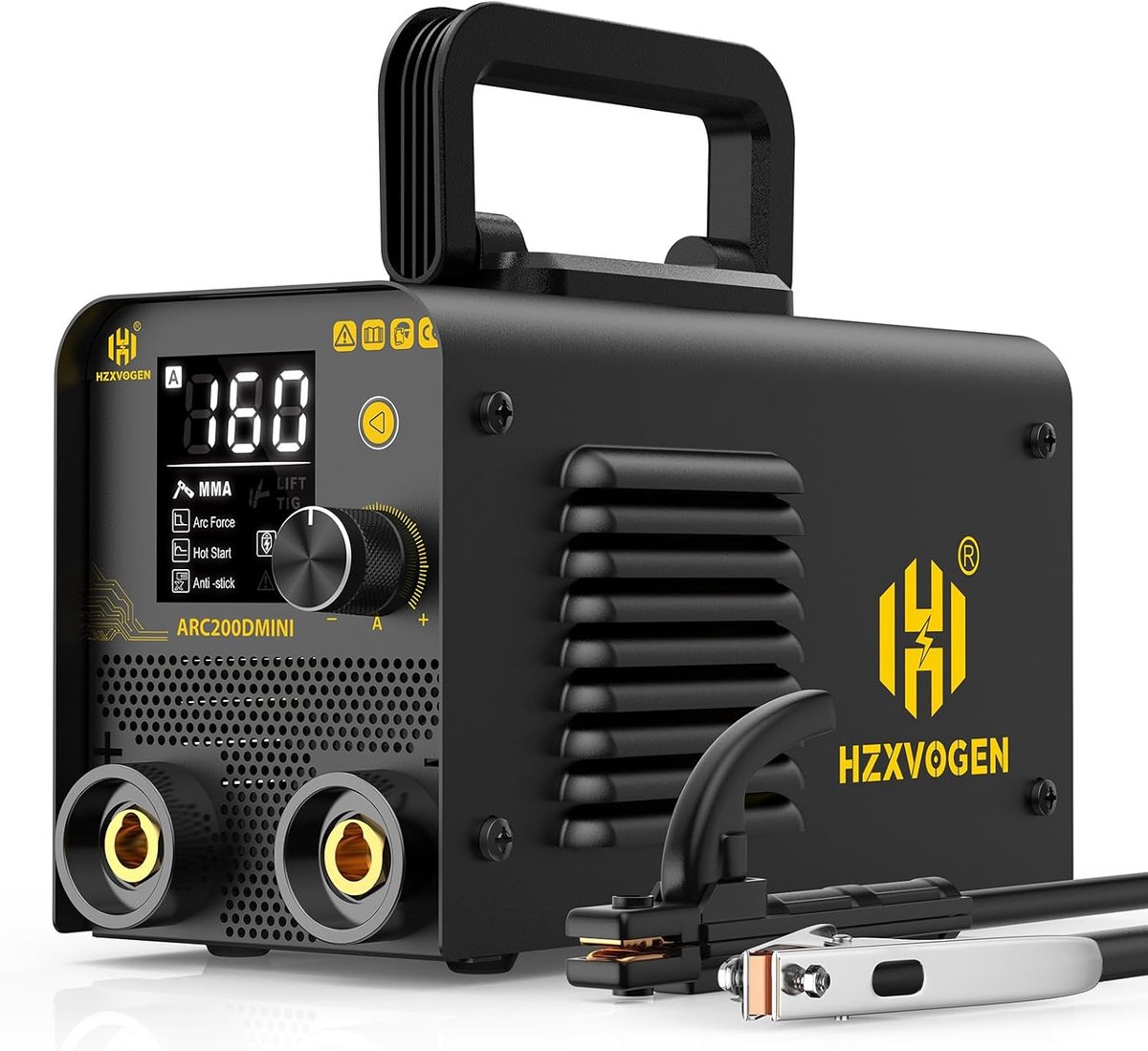 Thijox - Mini Inverter Lasapparaat 200A 230V, 2-in-1 MMA & Lift TIG, Draagbaar Elektroden Lasapparaat met LED-display, Hot-Start, Anti-Stick, Inclusie