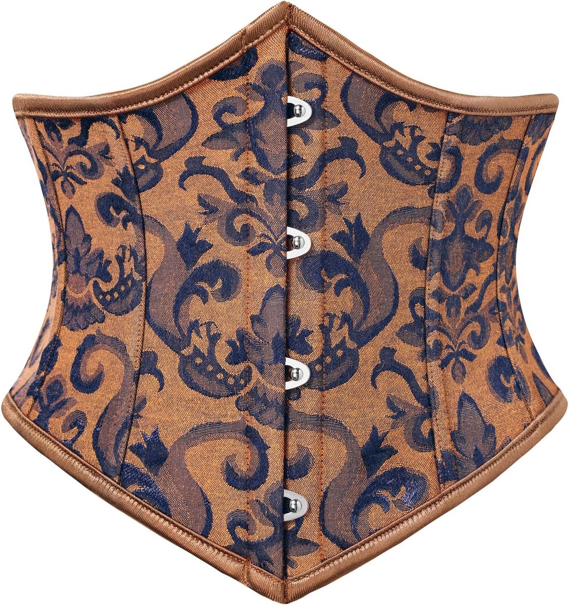 Thijox - Steampunk Corset Riem Dames - Vintage Vetersluiting Brede Riem - Polyester en Viscose - Perfect voor Feesten en Cosplay