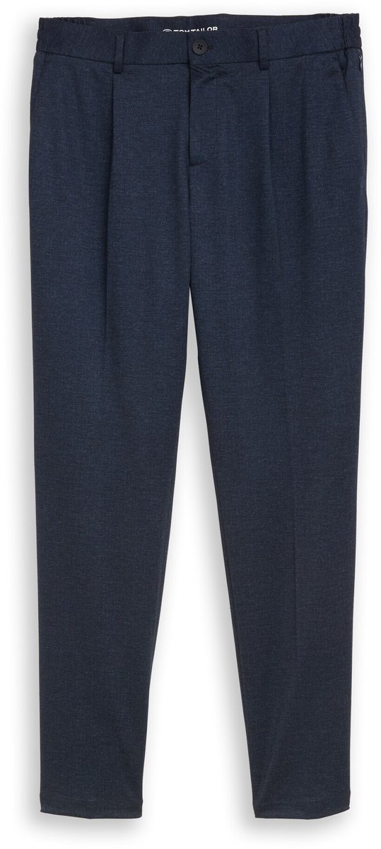Tom Tailor - Regular fit chino - Maat 50 - navy twill melange