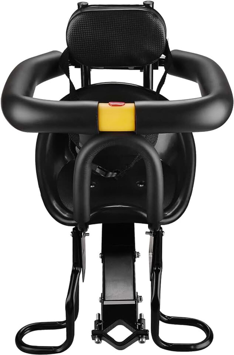 Veiligheidszadel voor kinderen babyzitje voor kinderen met steunpedalen achter voor racefiets MTB