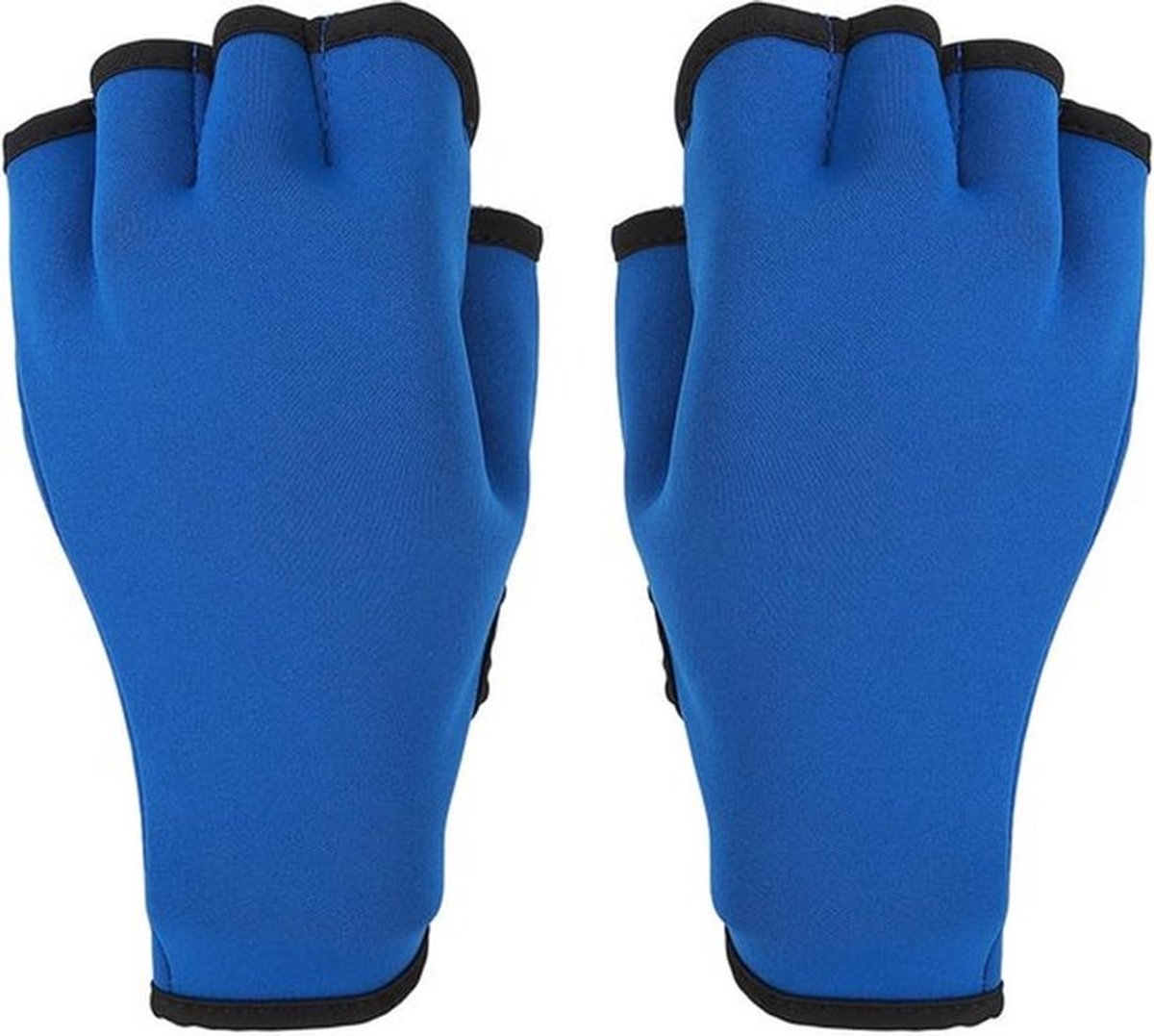 - Zwemhandschoenen - Neopreen - Verstelbare polssluiting - Handbescherming - Waterweerstand - Geschikt voor watertraining - Zwart - Vingerloos - Voorkomen wegglijden