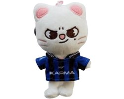 Pluchen Sleutelhanger met Dierfiguur SK-Zoo Karma Serie - Schattige 10 cm Knuffelhangers voor Fans