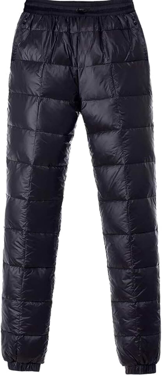 Donsbroek voor dames, ultralichte warme donsbroek, joggingbroek, winddicht, winterbroek, waterafstotend, warme donsbroek