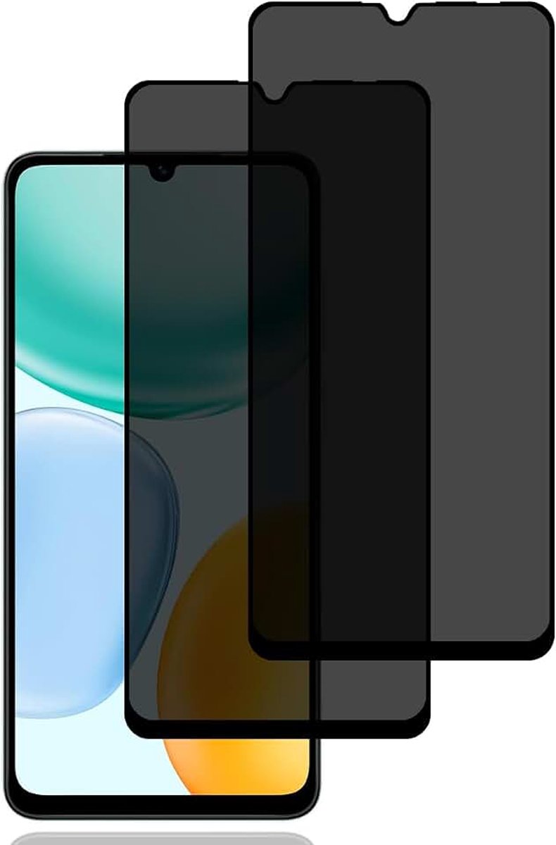 Screen Protector voor Honor X5C/Honor X5C Plus/Honor X5C+ [2 stuks] | anti-spy gehard glas film,9H hardheid,krasbestendig,hoge gevoeligheid,anti-spy schermbeschermer voor Honor X5C/X5C Plus/X5C+