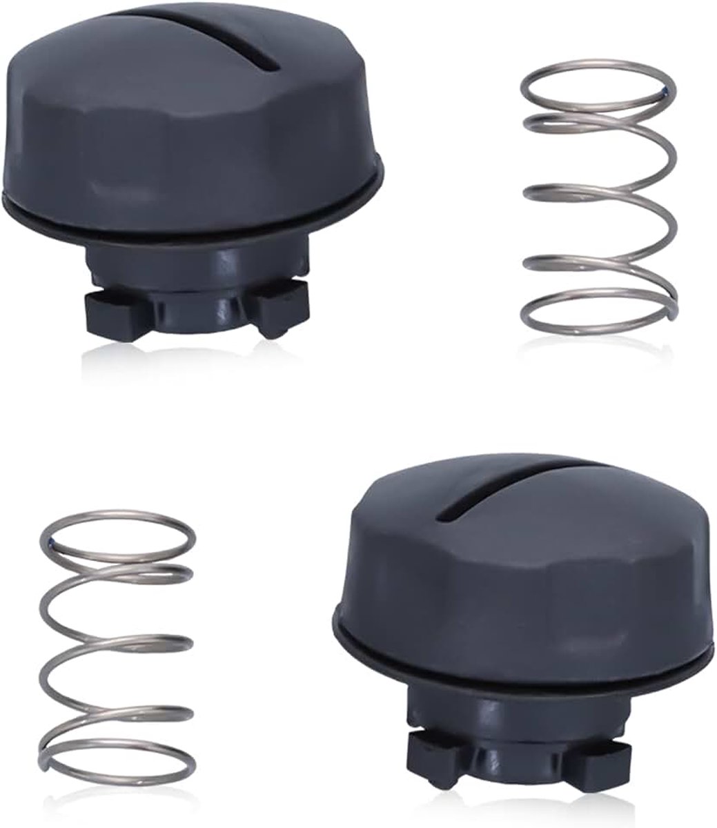 Schroef- en veerdoppen voor Stihl FS38 FS40 FS45 FS46 FS50 FSE60 FSE71 FSE81 FAS85 FSA65 AutoCut grasmaaierkop C4-2 C5-2 Vervangt OEM 4006 710 4001 (2 stuks)