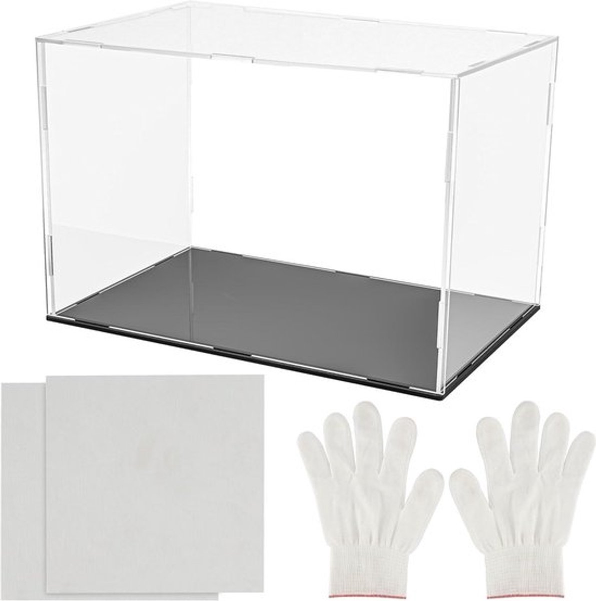 Doorzichtige Acryl Vitrine - Verzameling Beschermen - Speelgoed, Antiek, Juwelen - Rechthoekig - 30 x 20 x 20 cm