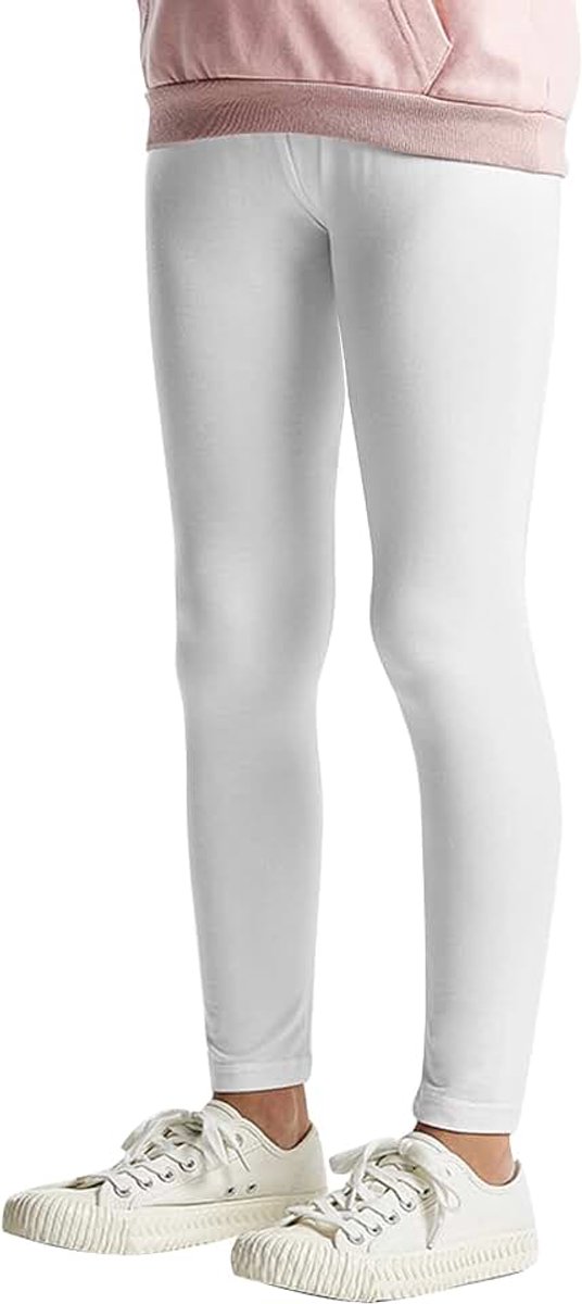2708 Legging voor kinderen, effen kleur, dansbroek, babylegging, fitnessbroek, katoen