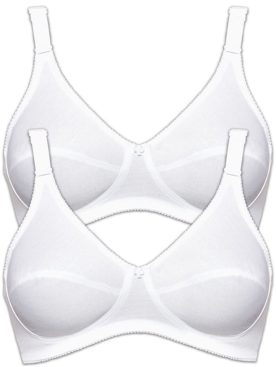 2-pack BH zonder beugel Cotton