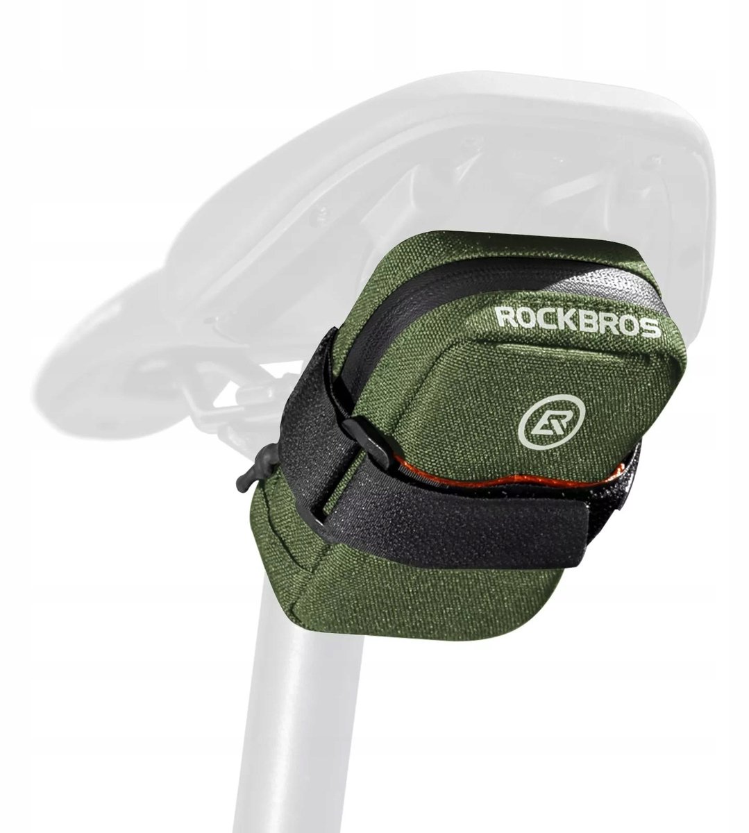 Rockbros F006 Mini Fietstas Onder Zadel - 0.35L Groen, 43g