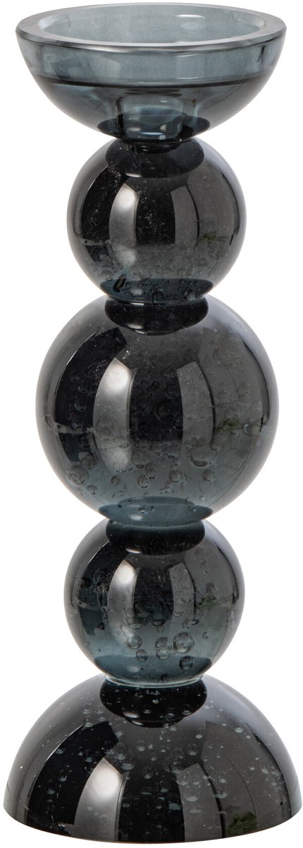 J-Line kaarshouder - glas - petrol - small