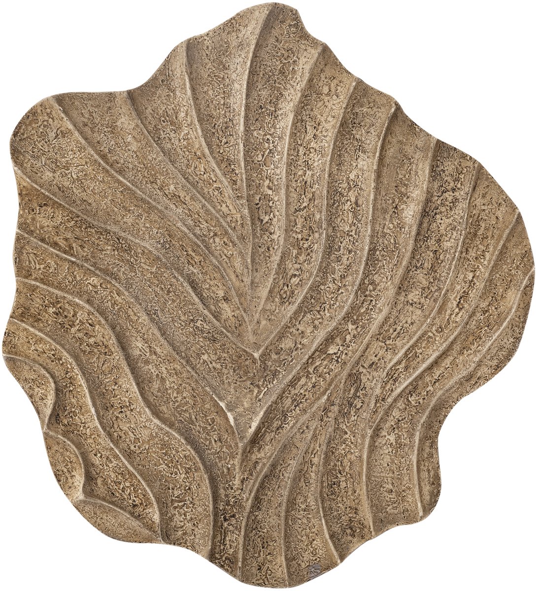 PTMD Abbie Beige MDF Wavy Organic Wall Panel L