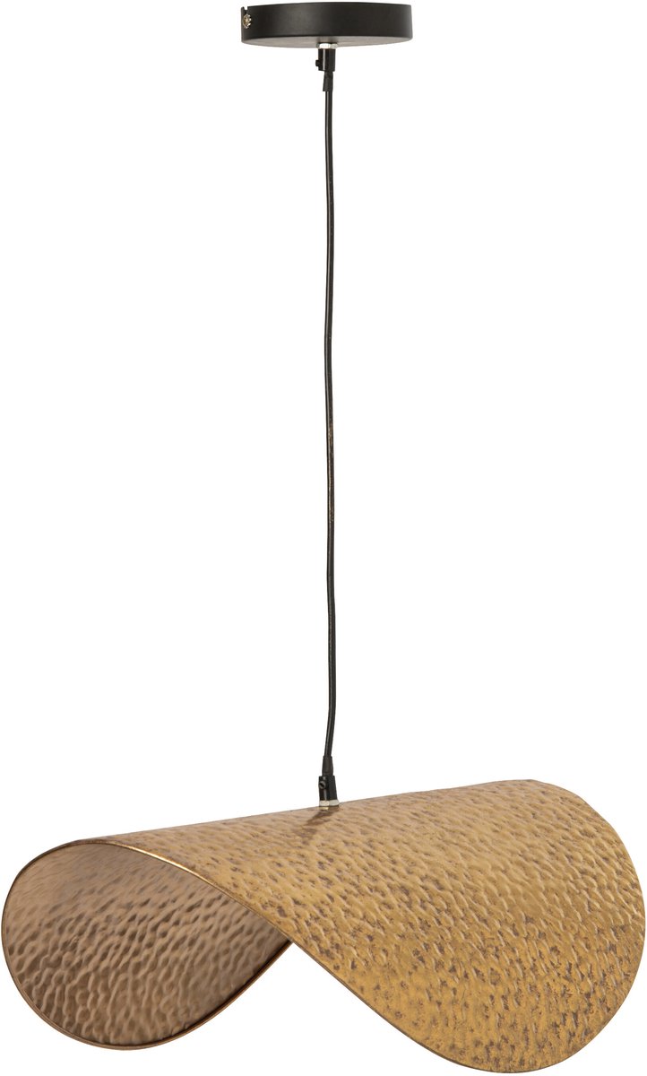 J-Line Plafondlamp - metaal - goud - small
