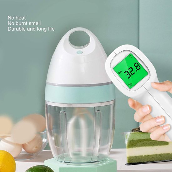 Elektrische Mixer - Keuken Gereedschap - Bakken - Laag Geluidsniveau - 900 ml - Wit — afbeelding 2